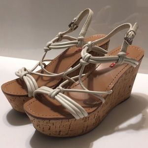 Prada wedge heels Women Size 8 authentic